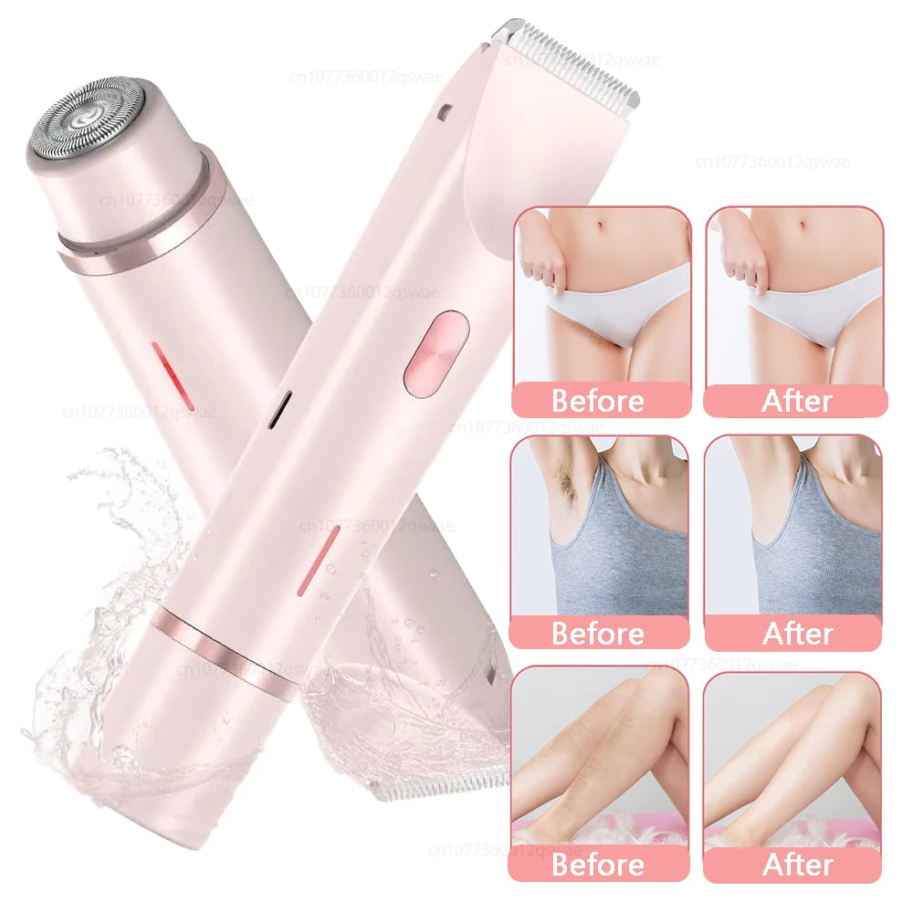 BareBabe™ – Precision Bikini Trimmer for Smooth, Bump-Free Skin