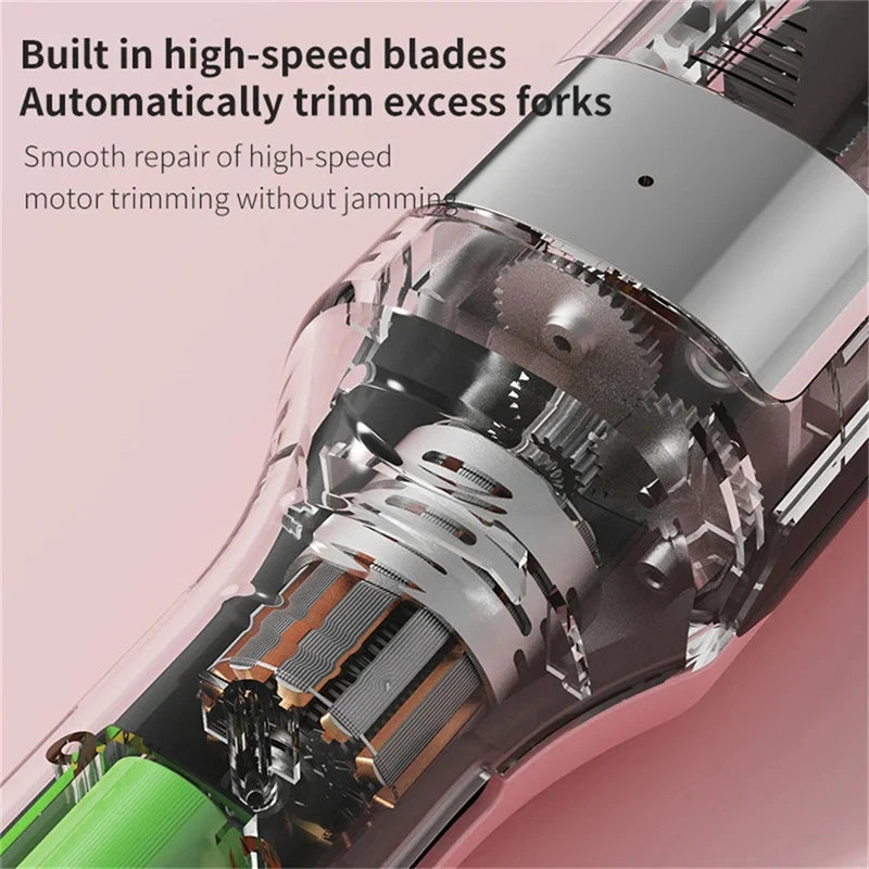 SplitEnd Pro – Cordless Hair Trimmer for Dry & Damaged Ends